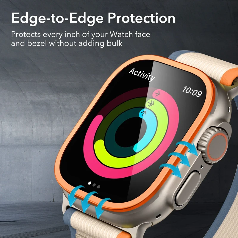 Apple Watch Ultra Armorite Screen Protector - Navy Blue