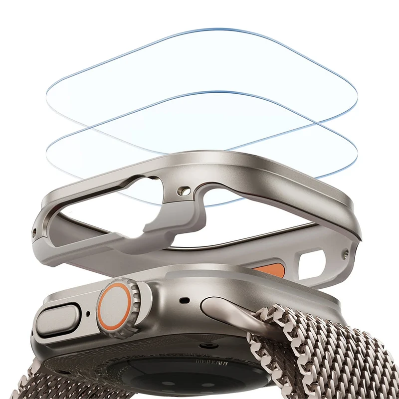 Apple Watch Ultra 3 Armorite Protection Set - Titanium