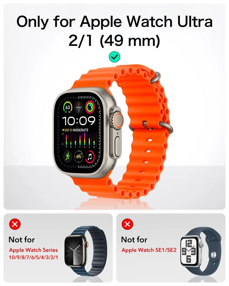 Apple Watch Ultra Armorite Protection Set - Black