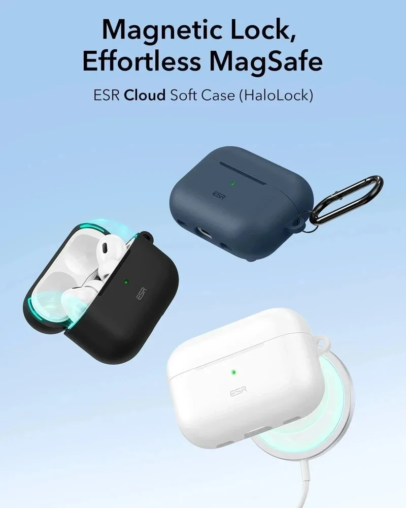 AirPods Pro (2023/2022/2019) Cloud Soft Case (HaloLock) - Navy Blue