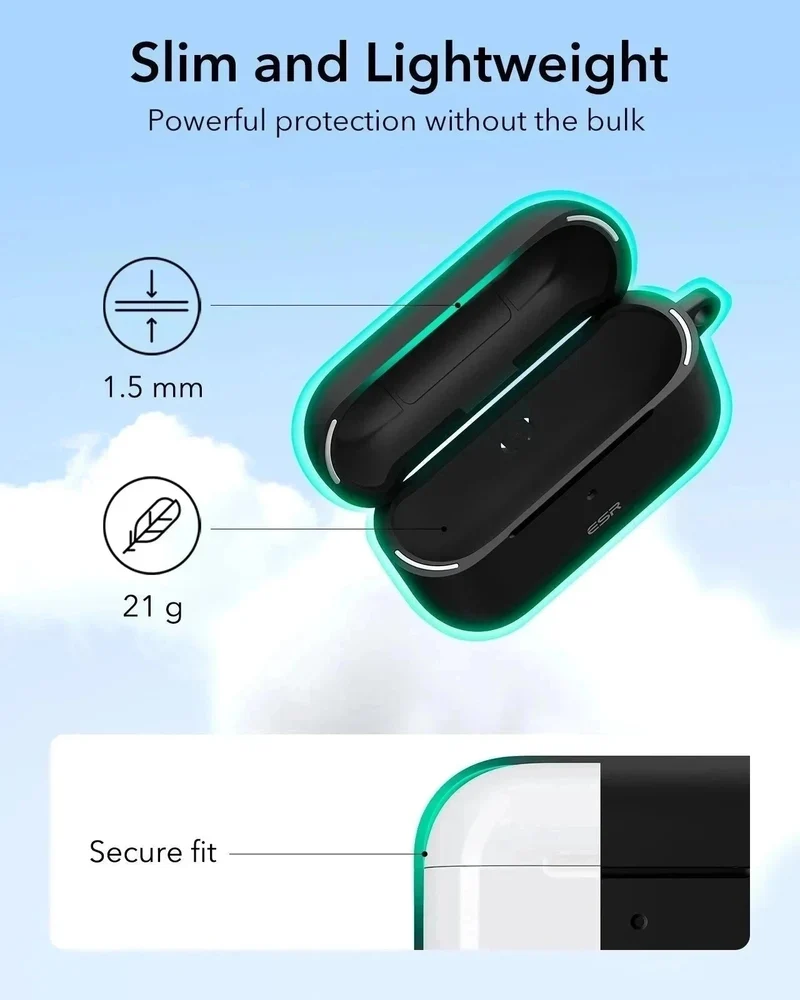 AirPods Pro (2023/2022/2019) Cloud Soft Case (HaloLock) - Navy Blue