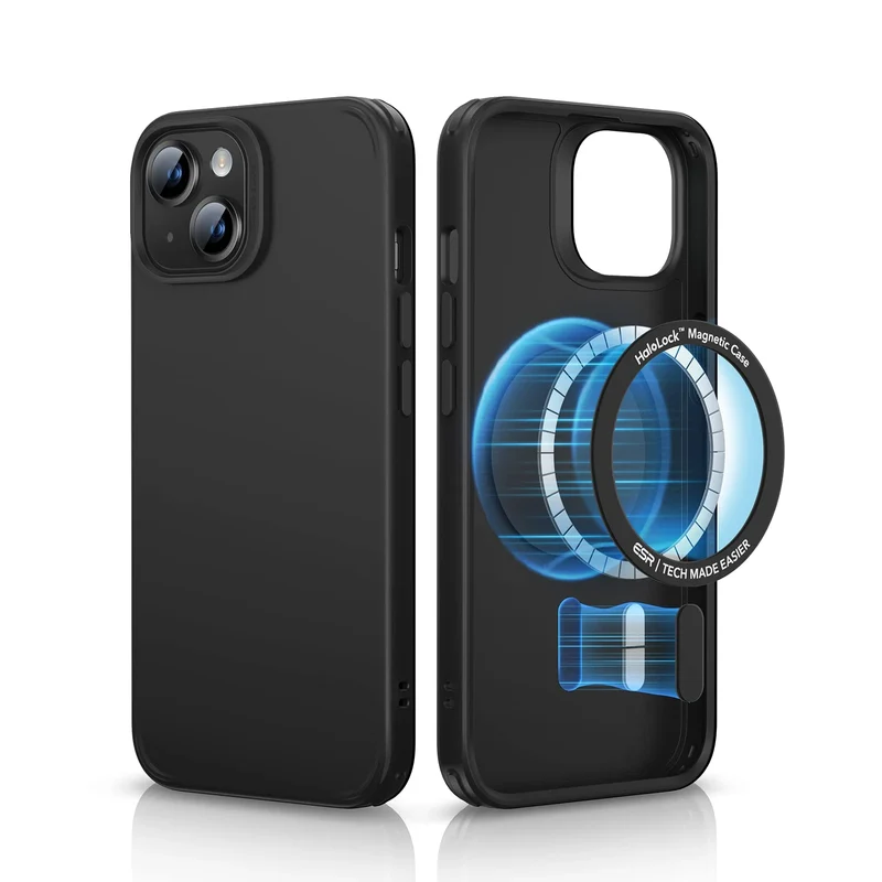 iPhone 14/13 Classic Hybrid Case (HaloLock) - Clear