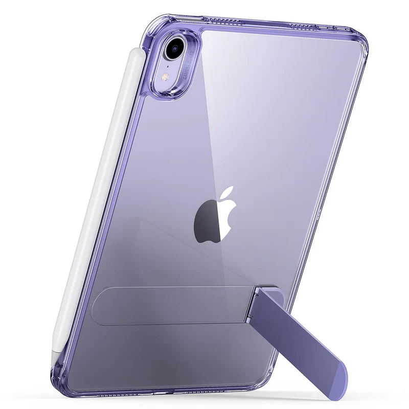 iPad mini 7/mini 6 Boost Kickstand Case - Clear Purple