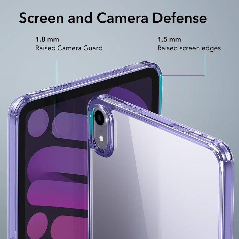 iPad mini 7/mini 6 Boost Kickstand Case - Clear