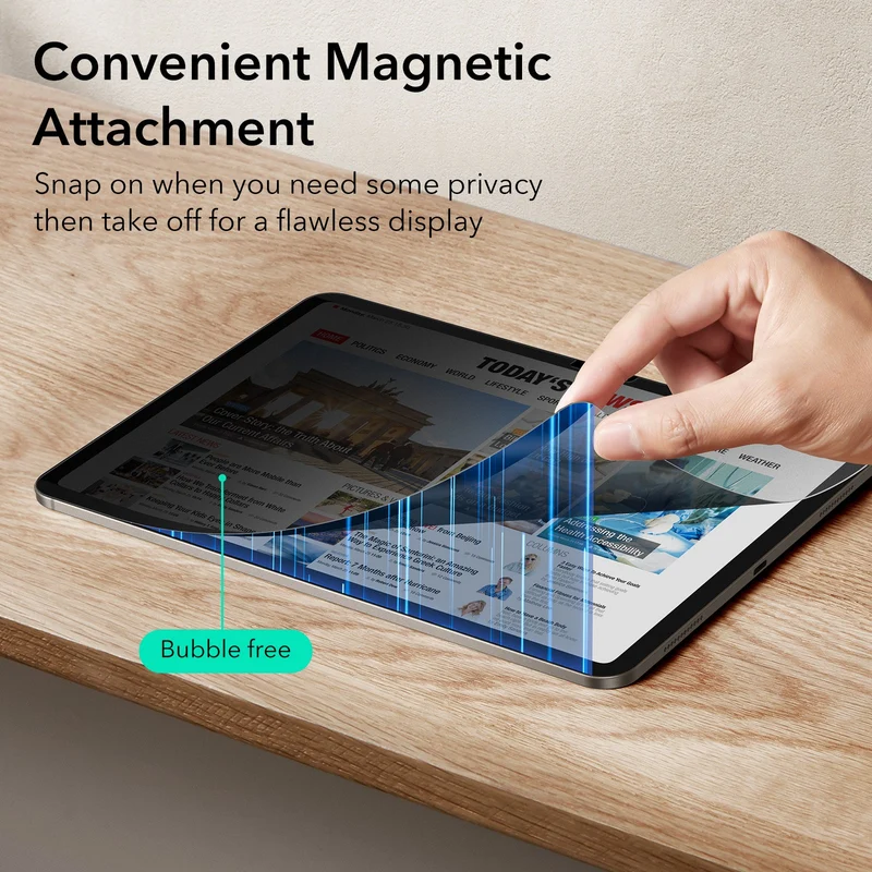 iPad Air 11" (2024) Magnetic Privacy Screen Protector - 1 Pack