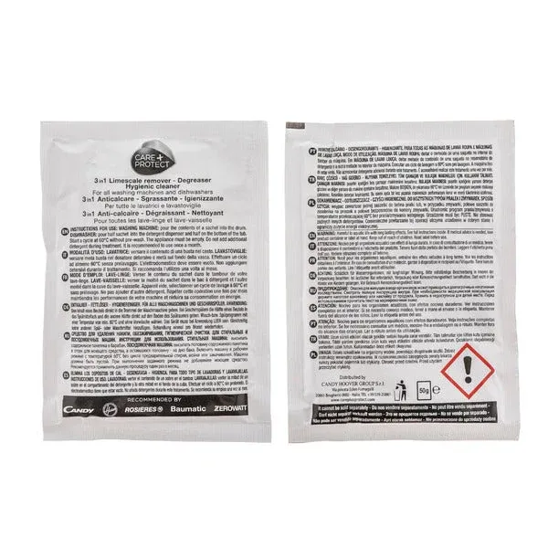 Produit détartrant sobre pour lave-linge Candy code 49032472 universel