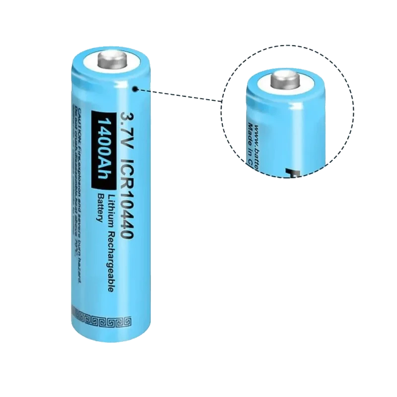 Batterie AAA Rechargeable Li-ion 3.7v 350mAh ICR 10440