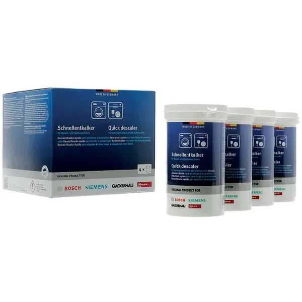 Détartrant rapide pour lave-linge et lave-vaisselle Bosch 00312351