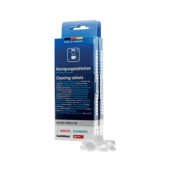 Pastilles de nettoyage pour cafetières Bosch 20 unités code 00311979