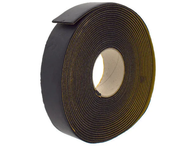 Ruban adhésif 3x50 mm rouleau 10 m noir