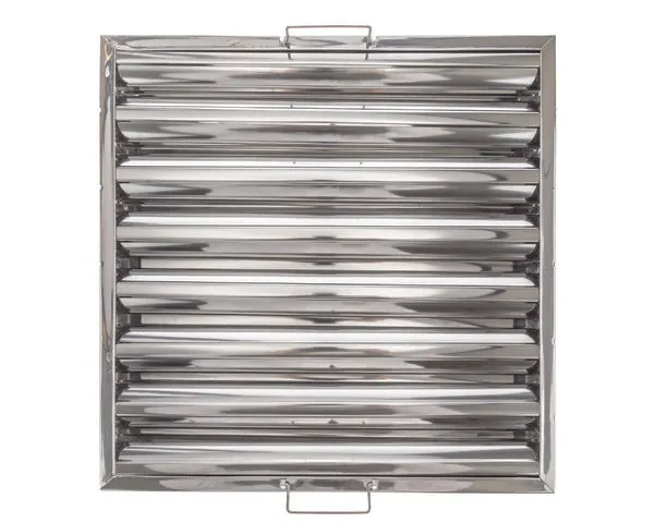 Filtre pour hotte à lames 490 x 490 x 50 mm.