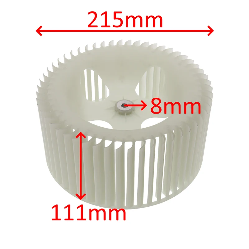 Delonghi ventola 215mm condizionatore Pinguino PAC AN120 AN370 CN92 EL98 EX290