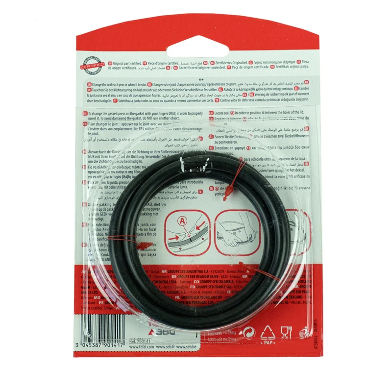 TEFAL - joint à tube de pression 4,5-6l - 790141