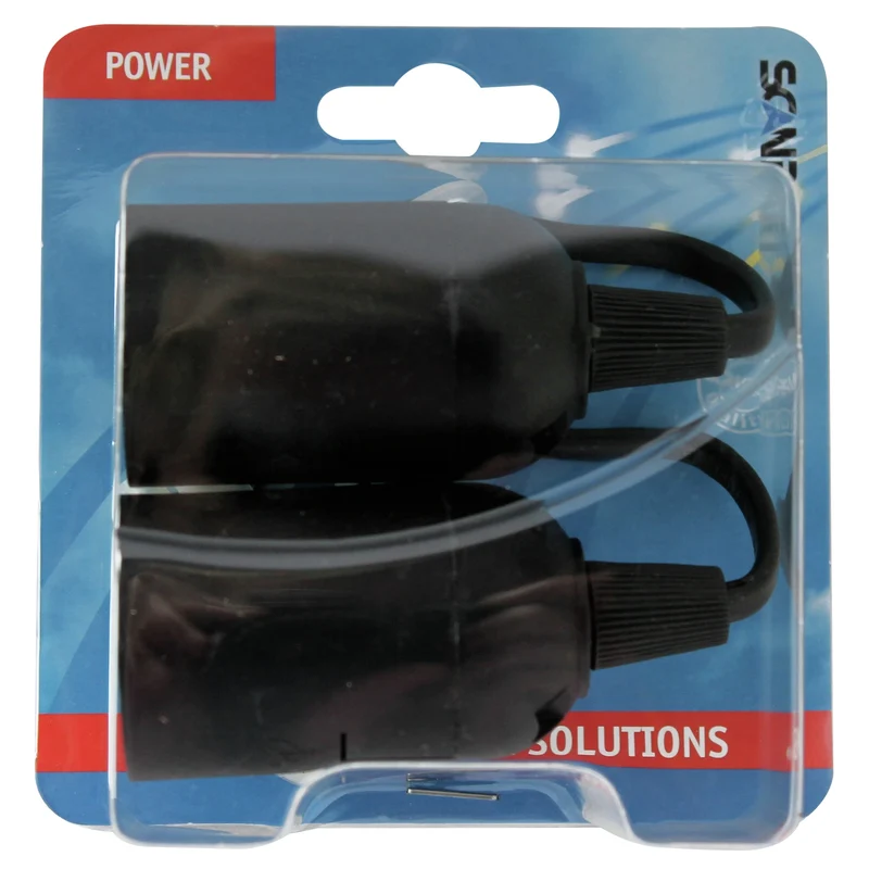 SCANPART - 2 pièces noires à raccord mobile