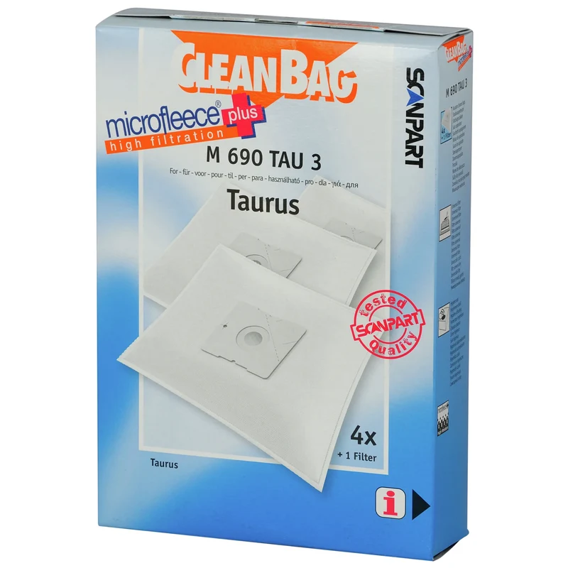 CLEANBAG - sac aspirateur comme les Golf 4pcs. - M690TAU3