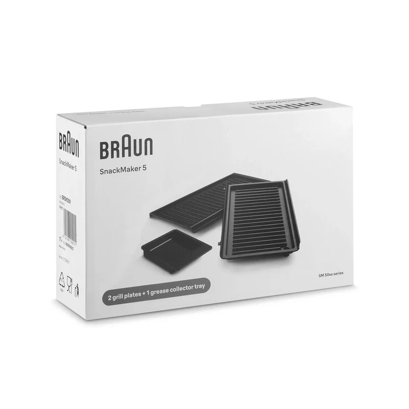 Plaques de jeu Braun pour sandwichera SNACKMAKER 5 AS00006837