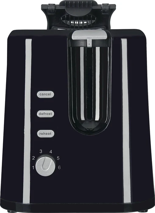 Grille-pain à 2 fentes TA 3102 swi ( 4000896640 ) 870 W noir-inox 985 g Touches de fonction éclairées