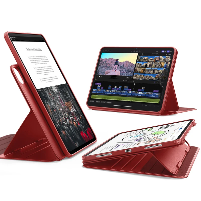 iPad Pro 13ʺ (2024) Shift Magnetic Case - Red