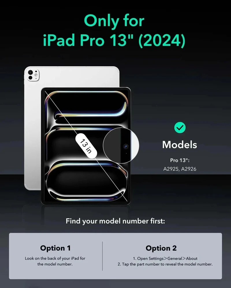 iPad Pro 13ʺ (2024) Shift Magnetic Case - Red
