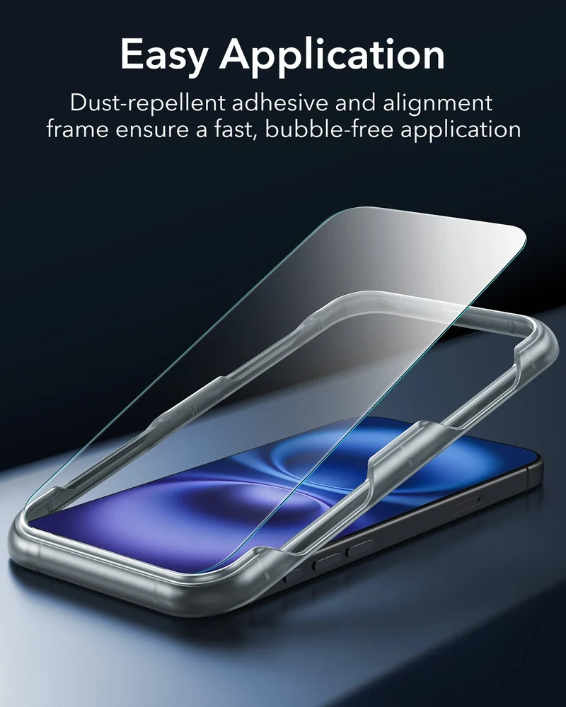 iPhone 16 Plus Classic Pro Case (HaloLock) Set - Frosted Blue