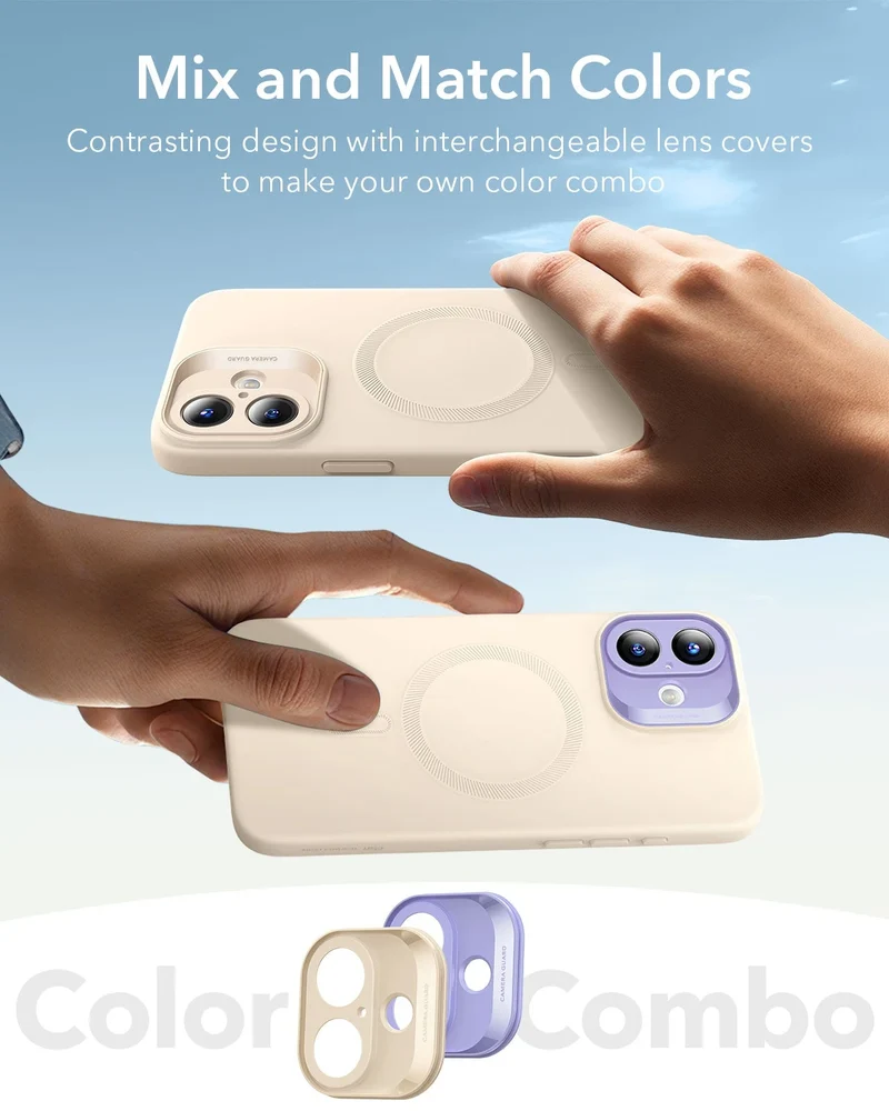 iPhone 16 Cloud Soft Case (HaloLock) - Blue