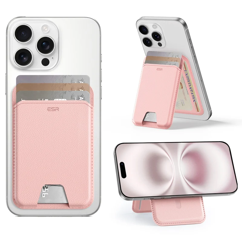 Aura Wallet Stand (HaloLock) - Pink