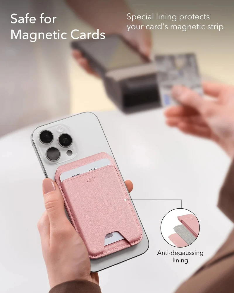Aura Wallet Stand (HaloLock) - Pink