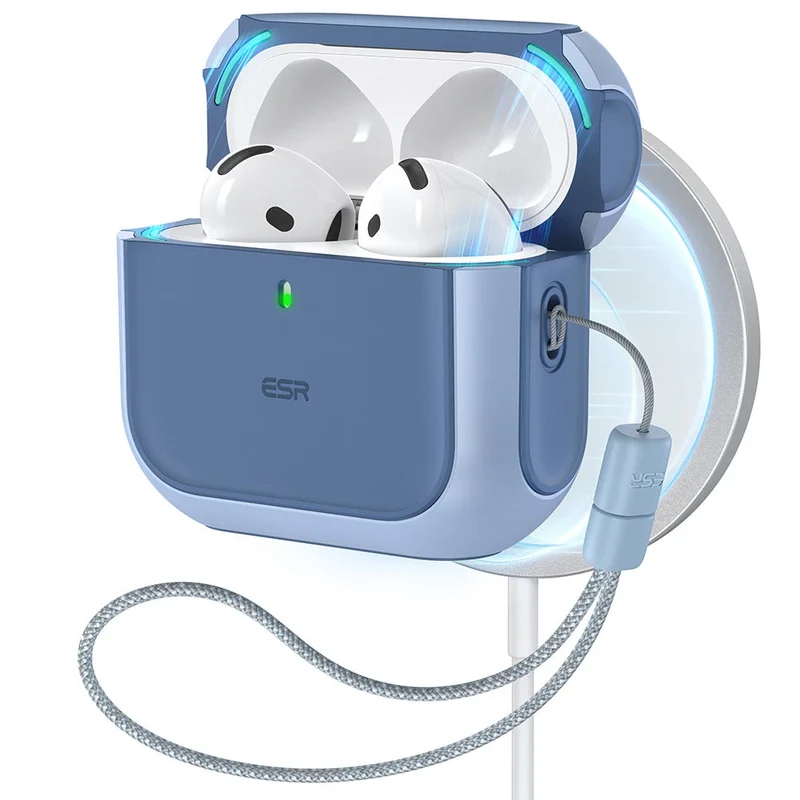 AirPods 4 Orbit Hybrid Case (HaloLock) - Blue
