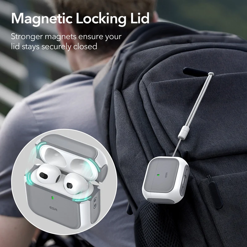 AirPods 4 Orbit Hybrid Case (HaloLock) - Blue