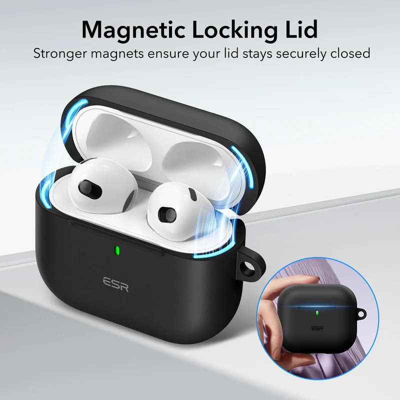 AirPods 4 Cloud Soft Case (HaloLock) - Pink