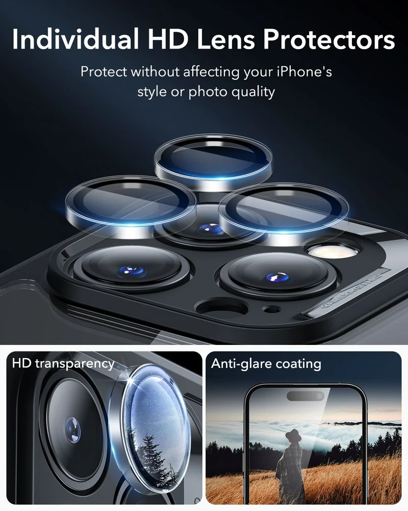 iPhone 16 Pro Max Armor Tough Case (HaloLock) - Clear