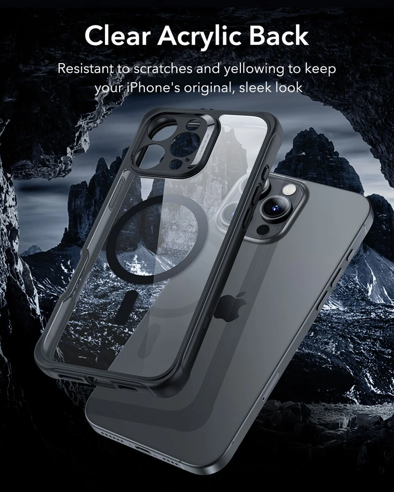 iPhone 16 Pro Max Armor Tough Case (HaloLock) - Clear
