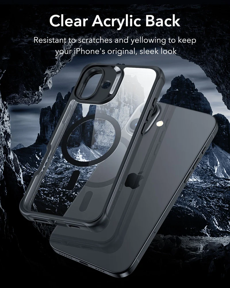 iPhone 16 Plus Armor Tough Case (HaloLock) - Clear Green