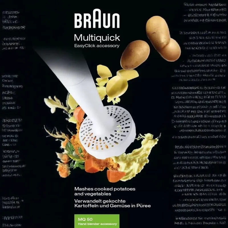 Accessoire DeLonghi pour purée mixeur Braun Multiquick AX22110058