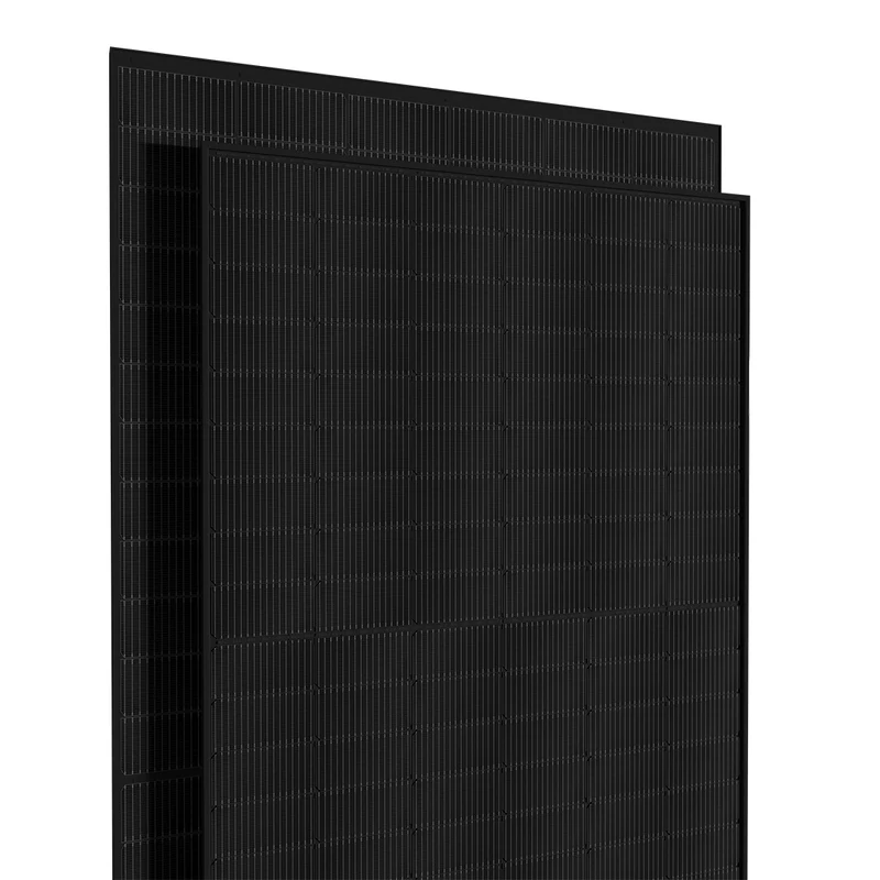 Elios Voltaic 450HC-BF 30mm Frame | All Black 450W Bifacial Solar Panel TopCon Panel VOC 38.63VDC
