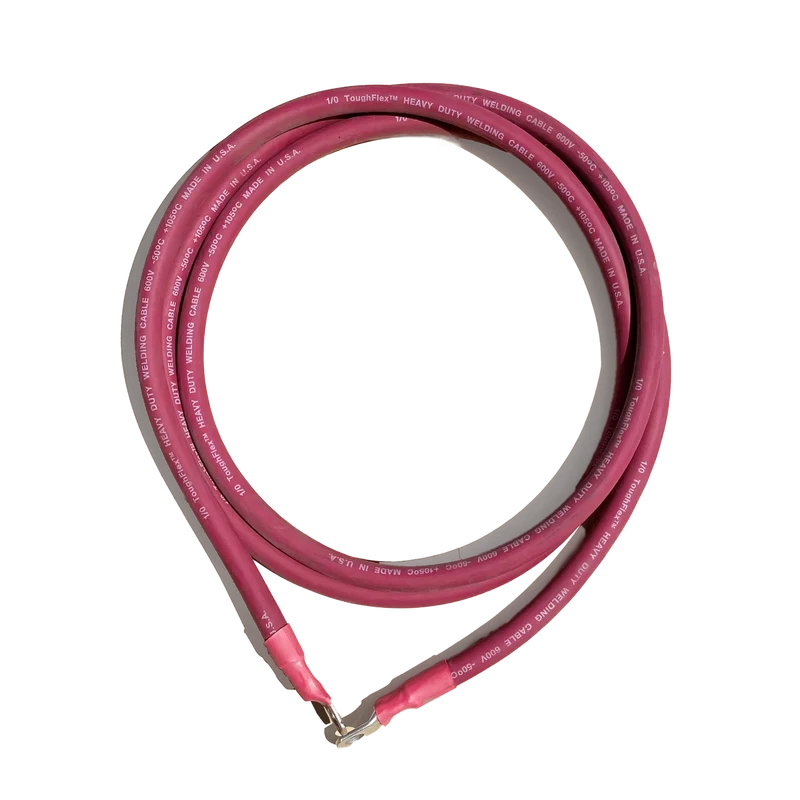 Heavy Duty 2 AWG Inverter and Inverter/Charger Cables (Pair) | #2