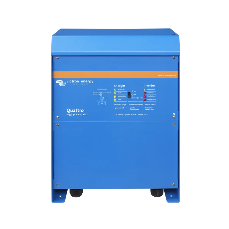Victron Energy Quattro 24/5000/120-100/100 120V | UL458 | QUA242503112