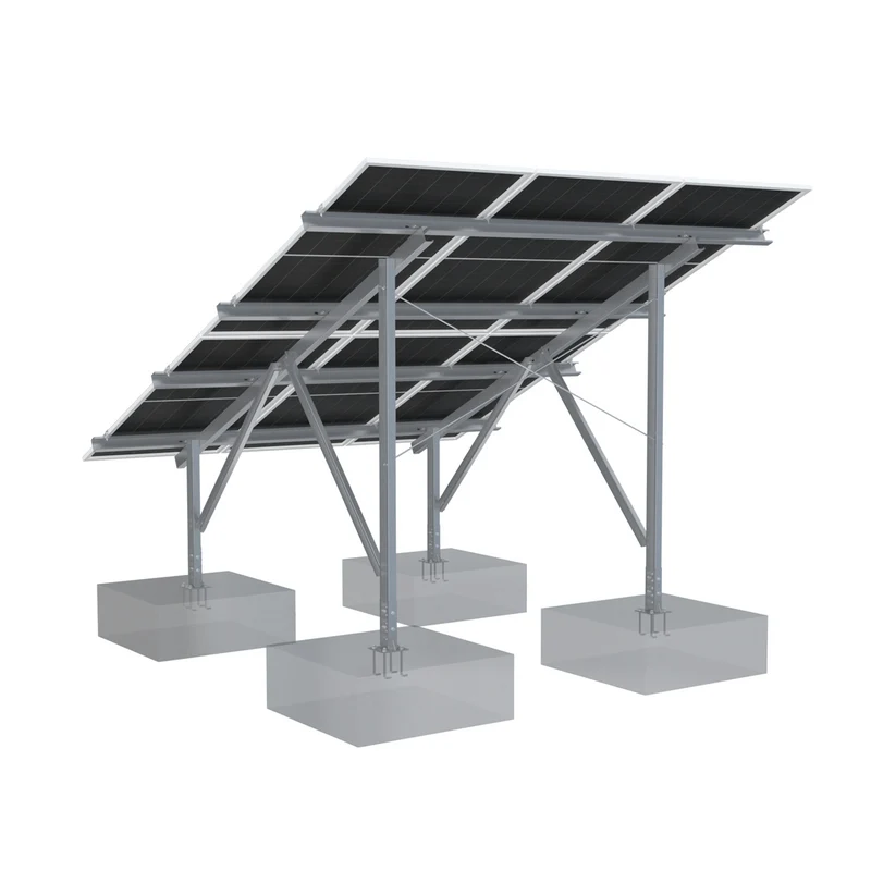 Elios Terra G4-6 Ground Mount Solar Racking System | 4 or 6 Panel