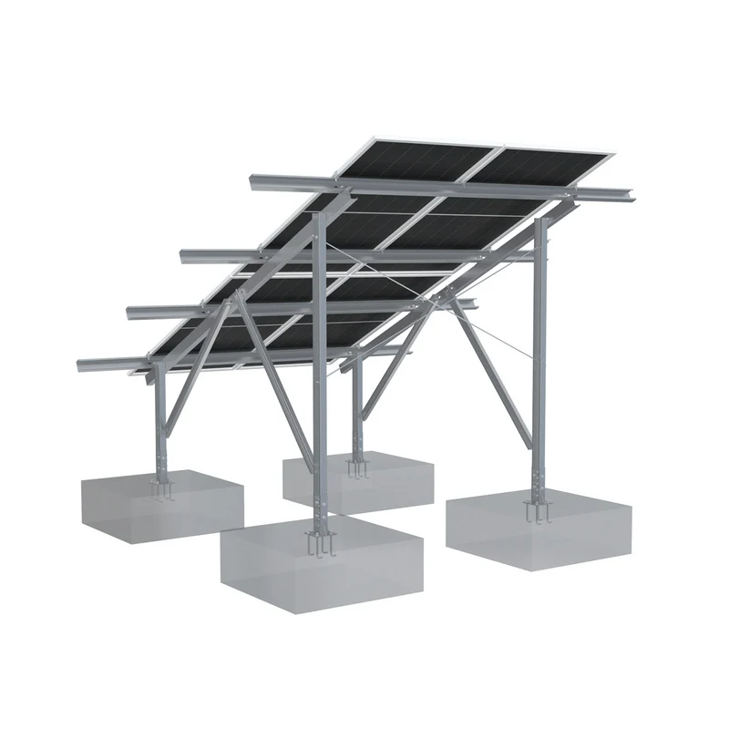 Elios Terra G4-6 Ground Mount Solar Racking System | 4 or 6 Panel