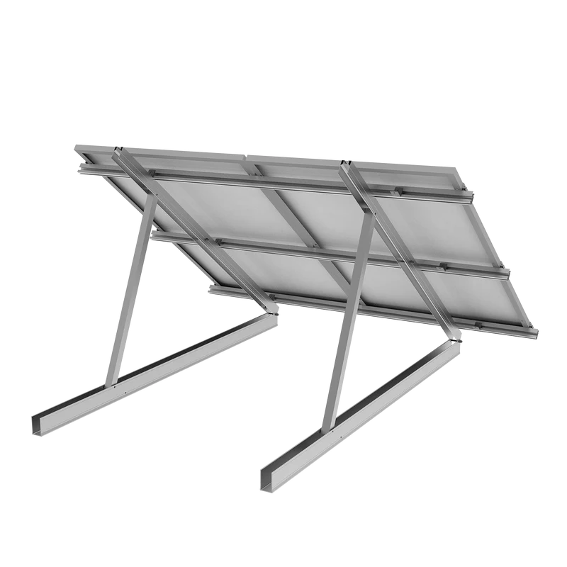 Elios Contrack A+B | Container Racking for 2 Solar Panels
