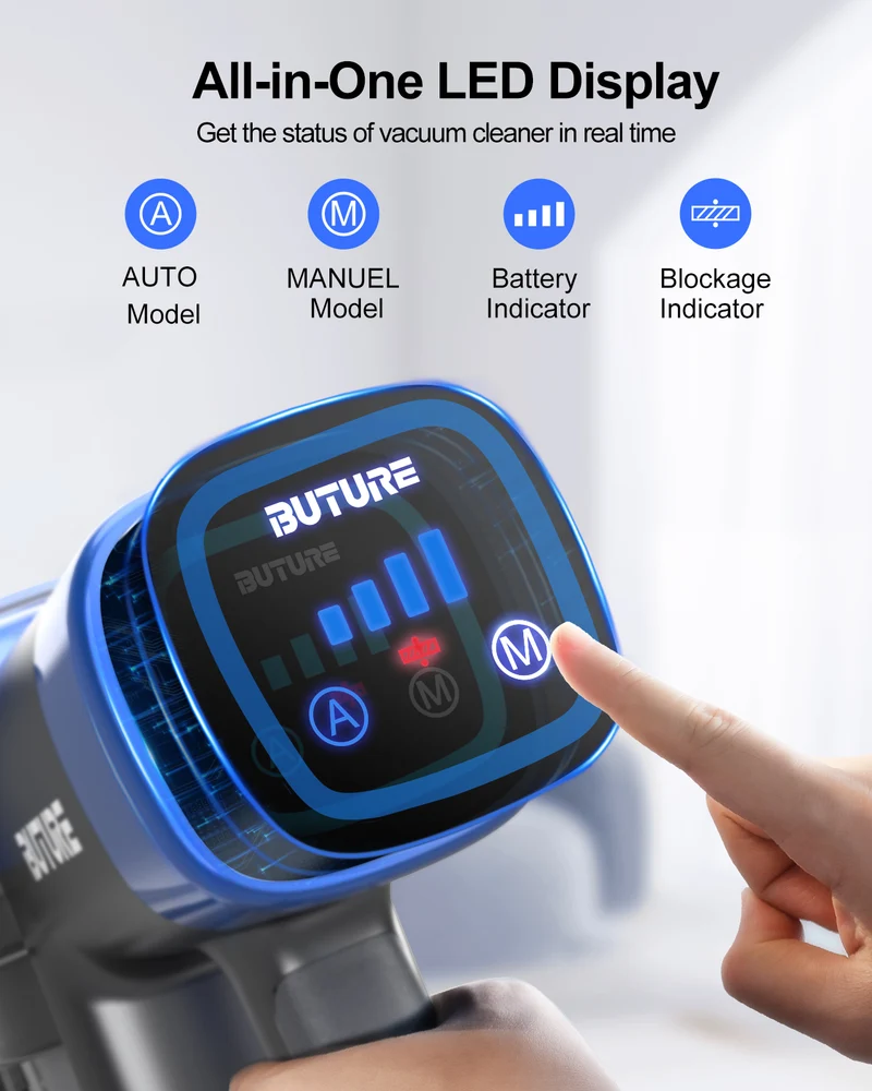 Buture VC50 Blue Vacuum | Official Refurbished