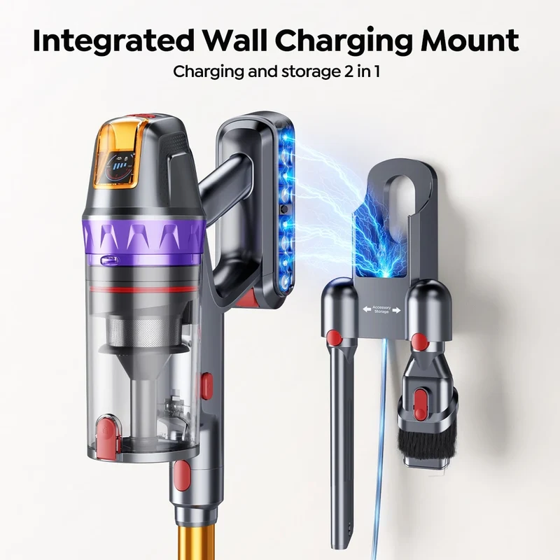 【Flash Sale】Buture VC90 Cordless Stick Vacuum Cleaner | 650W 55KPA