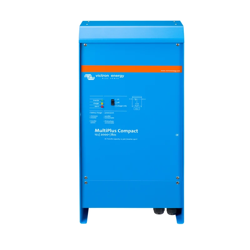 Victron Energy Inverter/Charge MultiPlus Compact 12/2000/80-50 120V VE.Bus | UL 458 | CMP122200102