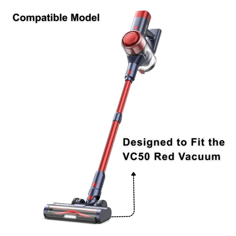 Buture Floor Brush for VC50 Red Vacuum