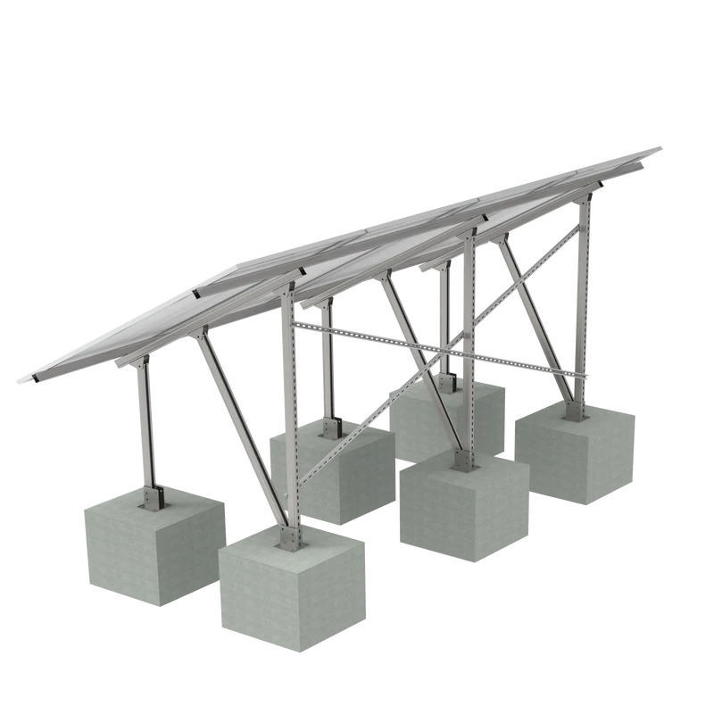 Elios Terra G4 | Ground Mount System For 4 Solar Panels