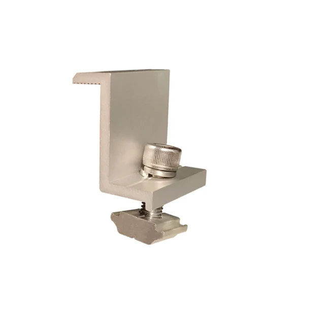 Elios Solar End Clamp Anodized Aluminum 40mm