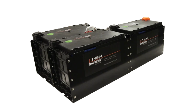 Lithium Battery Solution | 3X LBS 271 (LiFePO4) | Commercial Industrial battery Lithium-ion | with External BMS