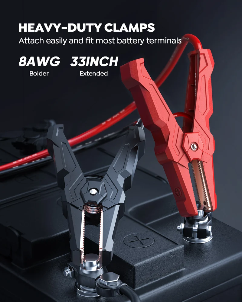 Buture Beta04 Heavy Duty Car Jump Starter 6000A丨27000mAh Battery, 65W Two-Way Fast Charge