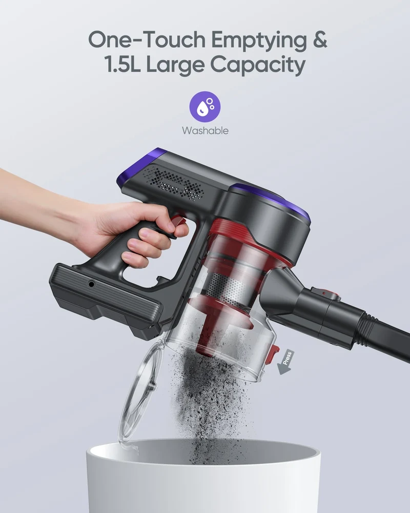 Buture JR400 Cordless Vacuum Cleaner | 400W 38KPA