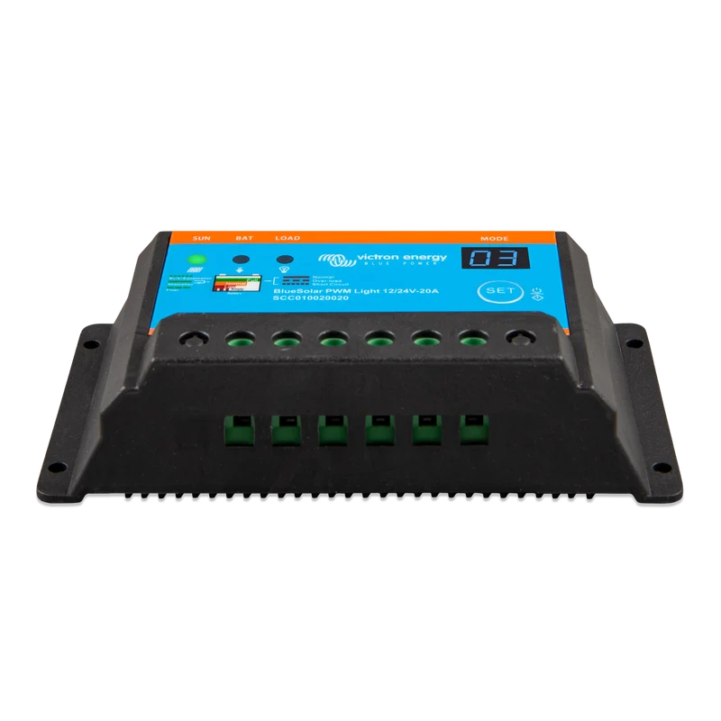 Victron Energy BlueSolar PWM-Light Charge Controller 12/24V-20A